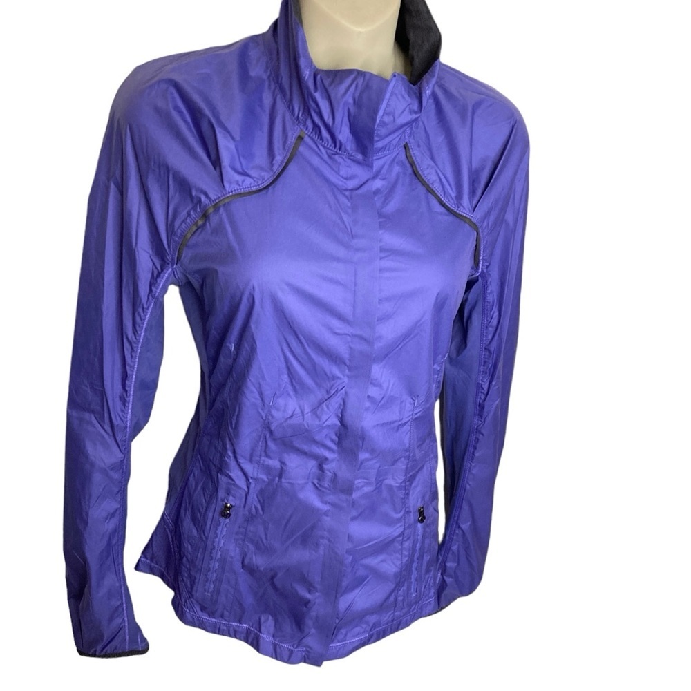 Lululemon Run Essential Jacket Purple Size 4 - Picture 3 of 9